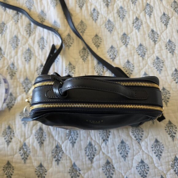 Radley & Friends Baxter Spaniel Dog Leather Crossbody Top Handle Bag NWT - Picture 8 of 16